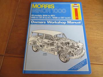 Nieuwe Haynes manual vraagbaak Morris Minor 1000 1956-1971