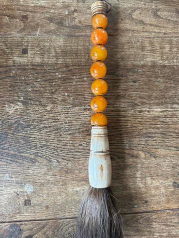 Vintage Chinese kaligrafeer borstel beschikbaar voor biedingen
