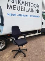 Giroflex 64 bureaustoel, ergonomisch, 3D, nieuwe stof, Huis en Inrichting, Zwart, Ophalen of Verzenden, Zo goed als nieuw, Info-nl@flokk.com