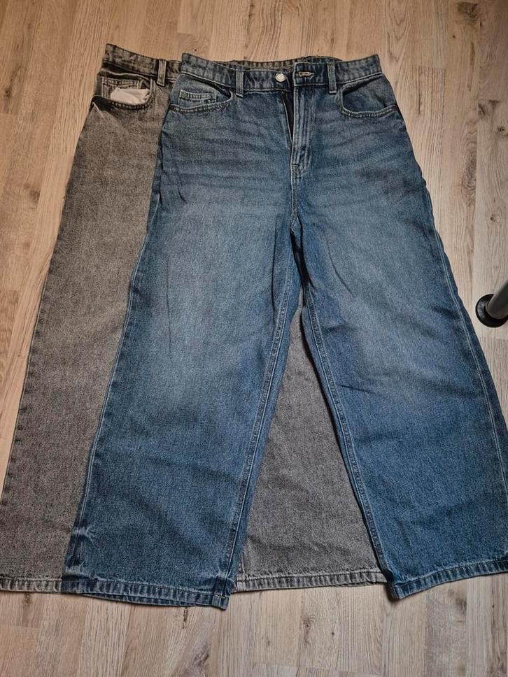 Baggy jeans heren/jongens grijs en blauw. Next, Kleding | Heren, Spijkerbroeken en Jeans, Ophalen