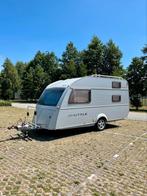 Kip Shuttle 41 V met stapelbed + Unico voortent + stalling, Caravans en Kamperen, Stapelbed, Kip, Kachel, 750 - 1000 kg