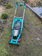 Bosch Rotak 34LI Accu Grasmaaier, Tuin en Terras, Grasmaaiers, Ophalen, Cirkelmaaier, Gebruikt, Accu-grasmaaier