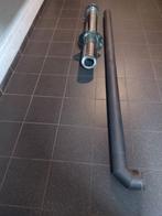 Te koop: Afvoer Pijpen 100 mm en Dubbelwandige Dakdoorvoer, Doe-het-zelf en Verbouw, Buizen en Afvoer, Afvoer, Gebruikt, 2 tot 4 meter