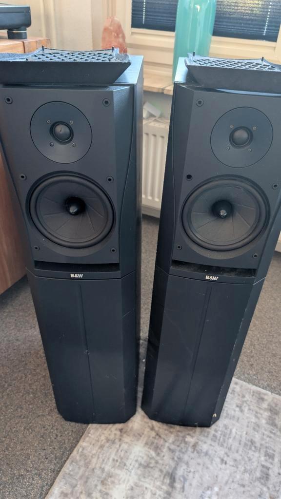 B&W DM305 Speaker, Audio, Tv en Foto, Luidsprekers, Zo goed als nieuw, Front, Rear of Stereo speakers, 120 watt of meer, Bowers & Wilkins (B&W)