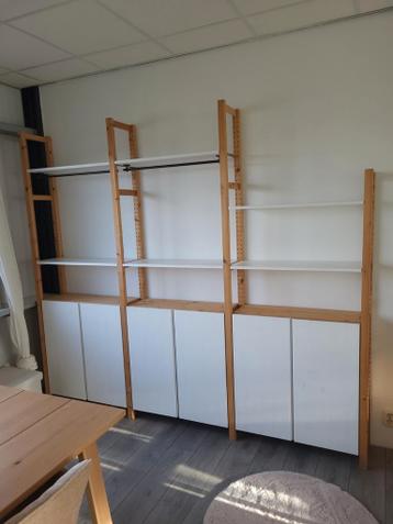 Ivar Ikea kastenwand met deurtjes - afbeelding 4