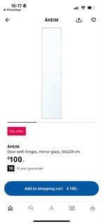 3x IKEA Spiegeldeuren 50x229 cm, Ophalen, Minder dan 80 cm, 215 cm of meer, Binnendeur