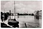 Wormerveer 1950. Zaangezicht (boot)., Ophalen of Verzenden, 1940 tot 1960, Gelopen, Noord-Holland
