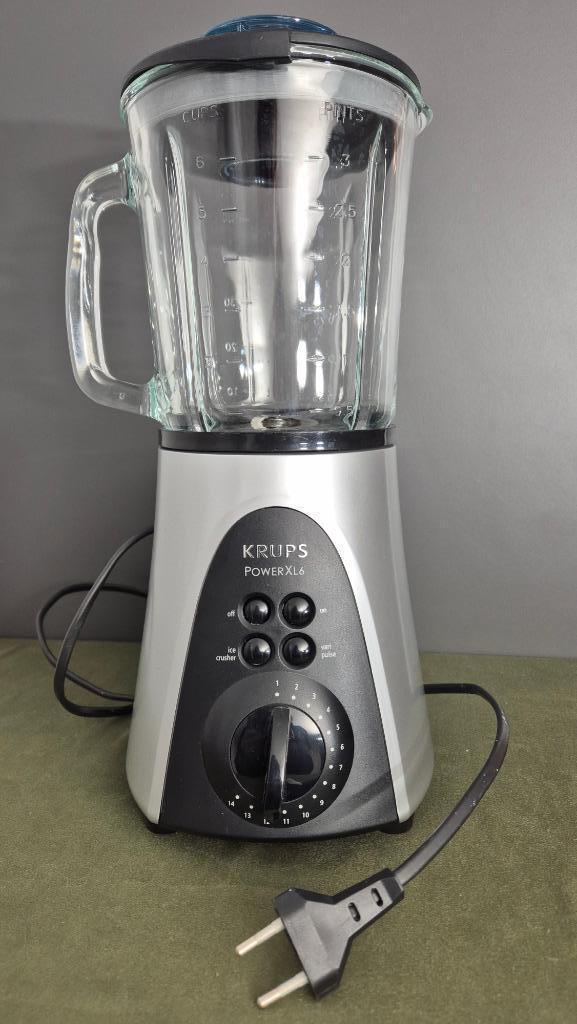 Zeer sterke KRUPS Power XL6 Blender, Witgoed en Apparatuur, Blenders, Gebruikt, Blender, Ophalen of Verzenden