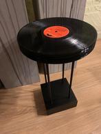 Vinyl LP bijzet tafeltje, 45 tot 60 cm, Overige materialen, Minder dan 55 cm, Rond