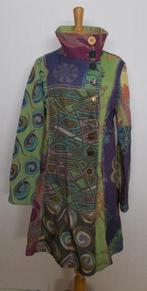 Opvallende groene print jas van Desigual! 44, Verzenden, Zo goed als nieuw, Maat 42/44 (L), Groen