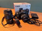 Canon EOS M50 - vrijwel nieuwe complete set!, Canon, Compact, Ophalen of Verzenden, Zo goed als nieuw