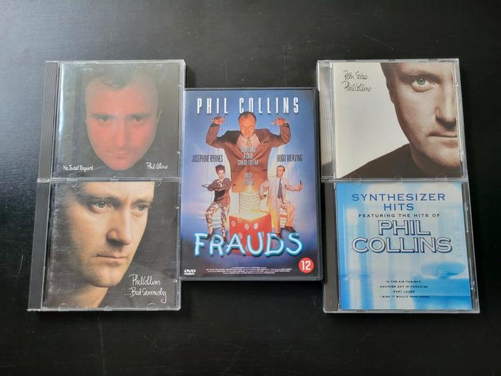 DVD en 4 CD pakket Phil Collins (But Seriously + Both Sides), Cd's en Dvd's, Cd's | Pop, Gebruikt, 1980 tot 2000, Ophalen of Verzenden
