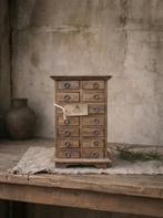 Antiek houten ladekastje | handgemaakt | €49 | Sober Wonen, Antiek en Kunst, Ophalen of Verzenden