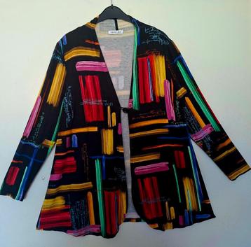 Prachtige Multicolour Mona Lisa Jasje Mt 44/46 beschikbaar voor biedingen