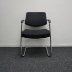 16x Vergaderstoelen | Zwart | Chroom | Stapelbaar, Huis en Inrichting, Stoelen, Gebruikt, -, Zwart, -