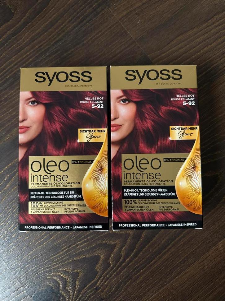 Syoss Oleo Intense Haarverf - 5-92, Sieraden, Tassen en Uiterlijk, Uiterlijk | Haarverzorging, Nieuw, Haarverzorger of -hersteller