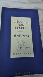 Sappho "Liederen van Lesbos, Boeken, Gedichten en Poëzie, Gelezen, Eén auteur, Verzenden