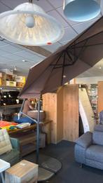 Zweefparasol met zware voet, Ophalen, Kantelbaar, 3 tot 4 meter, Zweefparasol