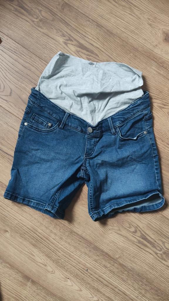 Stoere Prenatal zwangerschapsbroek kort - maat S, Kleding | Dames, Positiekleding, Zo goed als nieuw, Broek of Spijkerbroek, Maat 36 (S)