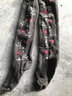 Maillot maat 86 92 grijs met rode en roze bloemetjes, Meisje, Gebruikt, Ophalen of Verzenden, Nacht- of Onderkleding