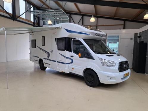 2015 Chausson Flash 617 Enkele Bedden 2X Airco Solar 52000Km, Caravans en Kamperen, Campers, Bedrijf, Half-integraal, tot en met 4