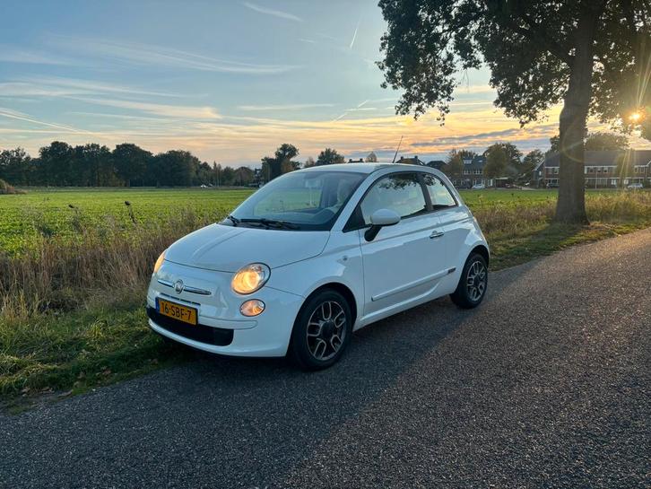 FIAT 500 0.9 Twinair 2011 Wit, Auto's, Fiat, Particulier, Benzine, A, Hatchback, Handgeschakeld, Origineel Nederlands, Wit, Overige kleuren