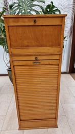 Vintage houten  rolluik kast, Ophalen, Gebruikt