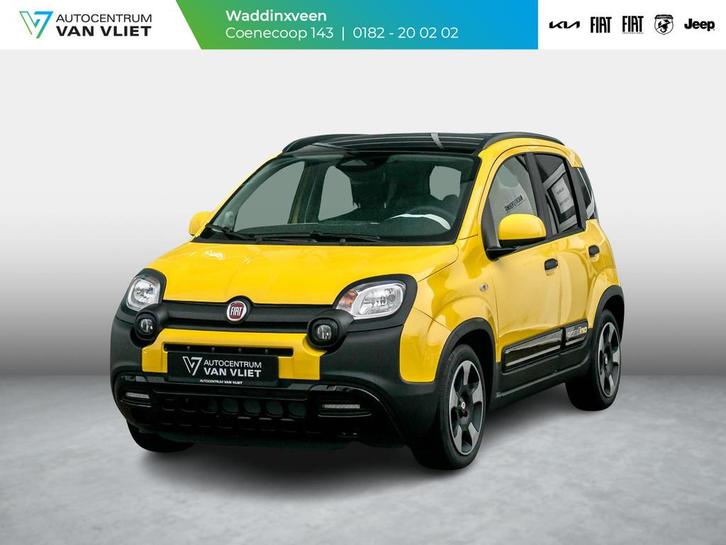 Fiat Panda Hybrid Pandina | Airco | Cruise | Priv Glass | Da, Auto's, Fiat, Bedrijf, Te koop, Panda, ABS, Airbags, Airconditioning