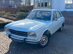 Peugeot 504 2.0 TI inj schuifdak, Achterwielaandrijving, Gebruikt, Overige modellen, Blauw