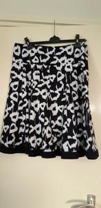 Zwart/witte rok mt.40, Kleding | Dames, Rokken, Ophalen of Verzenden, Zo goed als nieuw, Maat 38/40 (M), Zwart