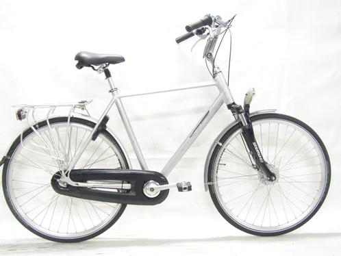 Batavus Holiday grijs heren 57cm 28inch, Fietsen en Brommers, Fietsen | Heren | Herenfietsen, Gebruikt, Batavus, 57 tot 61 cm