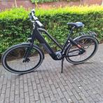 Cortina E-Blau damesfiets  Jet Black mat framemaat 57, Zo goed als nieuw, 50 km per accu of meer, 55 tot 59 cm, Ophalen
