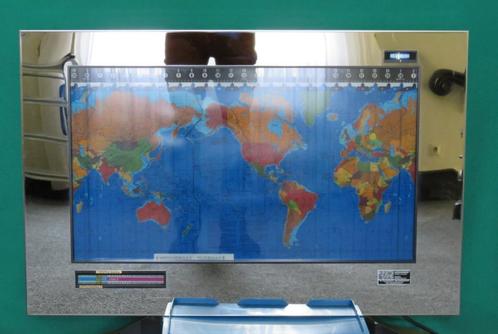 Geochron Global Time Indicator, Huis en Inrichting, Woonaccessoires | Wereldbollen, Nieuw, Ophalen of Verzenden