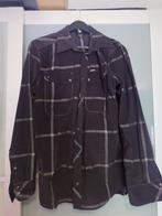 Overhemd 'Worker' Lange Mouwen G-Star Raw Zwart *L*Slim-Fit, Zwart, G-STAR, Nieuw, Ophalen of Verzenden