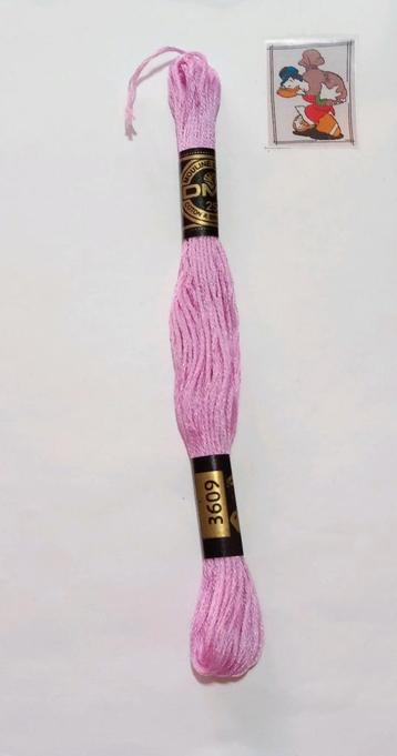 DMC mouline, roze 3609 beschikbaar voor biedingen