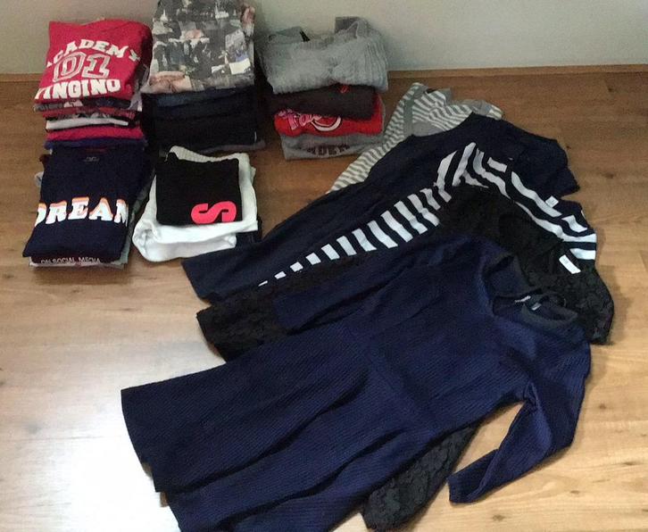 Groot Kledingpakket meisje maat 164-170-176 +50 stuk OPHALEN, Kinderen en Baby's, Kinderkleding | Kinder-kledingpakketten, Zo goed als nieuw