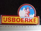 sticker ijsboerke logo trekking bergsport ijs scheppen humor, Merk, Zo goed als nieuw, Verzenden