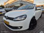 Volkswagen Golf Cabrio 1.4 TSI 160PK Highline Leder/Nav/Xen, Voorwielaandrijving, Euro 5, Gebruikt, Zwart