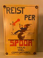 NS / emaille bord, Verzamelen, Ophalen of Verzenden, Zo goed als nieuw, Reclamebord