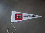Bingham vlag, Ophalen of Verzenden, Zo goed als nieuw, Reclamebord