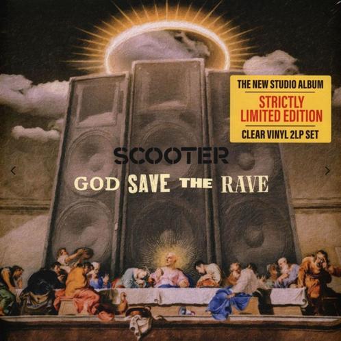 Scooter - God Save The Rave (NIEUW & SEALED) Limited edition, Cd's en Dvd's, Vinyl | Dance en House, Nieuw in verpakking, Ophalen of Verzenden