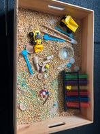 Sensorische houten speelbak metaccessoires, Ophalen, Zo goed als nieuw