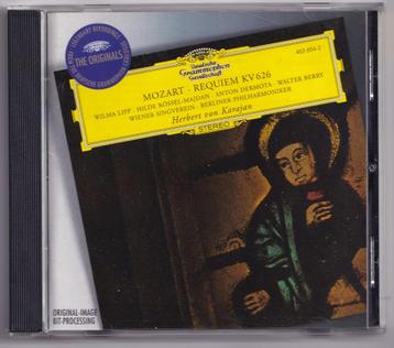 CD Mozart Requiem KV 626 Adagio & Fuge - Herbert Von Karajan beschikbaar voor biedingen