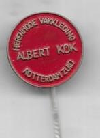 ROTTERDAM ALBERT KOK SPELD, Verzamelen, Speldjes, Pins en Buttons, Ophalen of Verzenden, Gebruikt, Stad of Land, Speldje of Pin