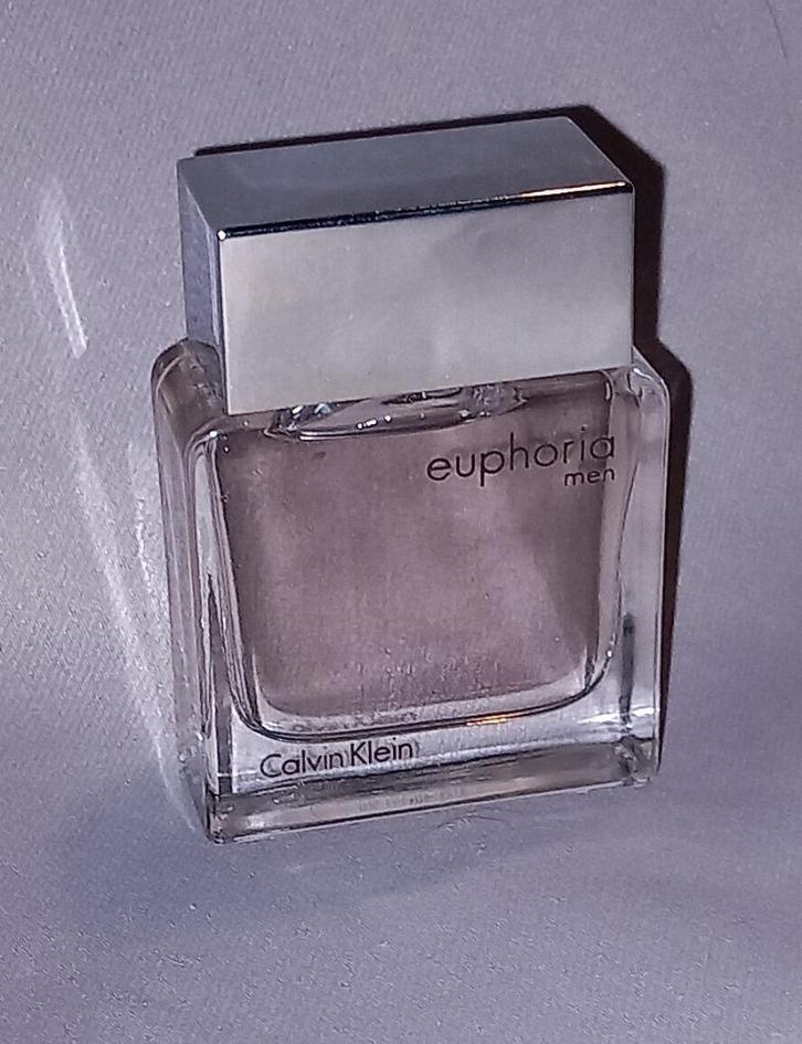 Luxe parfum mini - Calvin klein Euphoria for men 15 ml, Verzamelen, Parfumverzamelingen, Zo goed als nieuw, Miniatuur, Ophalen of Verzenden