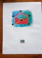 postzegel 1993 Montse Hernandez i Sala tien voor uw brieven, Antiek en Kunst, Kunst | Litho's en Zeefdrukken, Ophalen