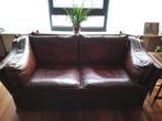 Lederen kasteelbank, Huis en Inrichting, Ophalen, Gebruikt, Klassiek, 150 tot 200 cm