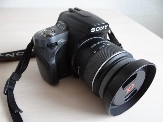 Sony A 380 spiegelreflex, Audio, Tv en Foto, Fotocamera's Digitaal, Zo goed als nieuw, Spiegelreflex, Sony, 8 keer of meer, Ophalen of Verzenden