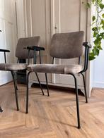 Eetkamer stoelen, Huis en Inrichting, Stoelen, Ophalen of Verzenden, Gebruikt, Bruin, Leer