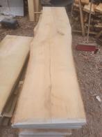 Schaaldeel boomstamtafel boomplank sidetable ES, Tuin en Terras, Ophalen of Verzenden, Nieuw, 250 cm of meer, Planken